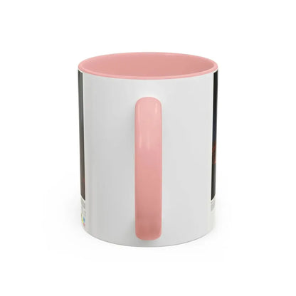 Space - MARS, Dusty Face of (1973) (Map) Accent Coffee Mug - Go Mug Yourself