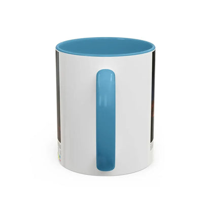 Space - MARS, Dusty Face of (1973) (Map) Accent Coffee Mug - Go Mug Yourself