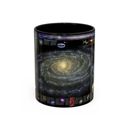 Space - Milky Way (2002) (Map) Accent Coffee Mug 11oz Black - Go Mug Yourself