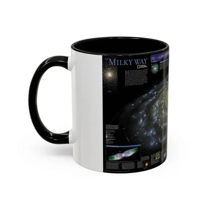 Space - Milky Way (2002) (Map) Accent Coffee Mug - Go Mug Yourself