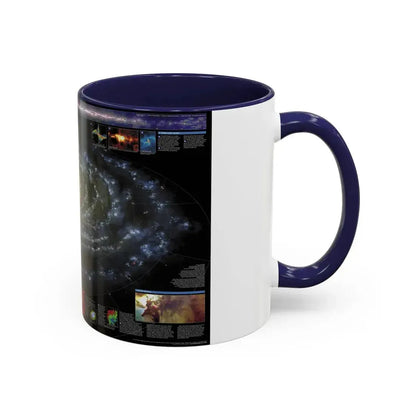 Space - Milky Way (2002) (Map) Accent Coffee Mug - Go Mug Yourself