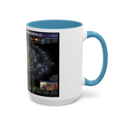 Space - Milky Way (2002) (Map) Accent Coffee Mug - Go Mug Yourself