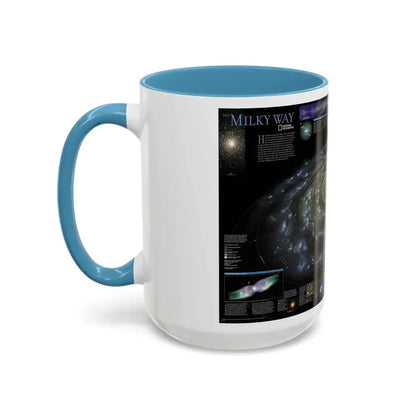 Space - Milky Way (2002) (Map) Accent Coffee Mug - Go Mug Yourself