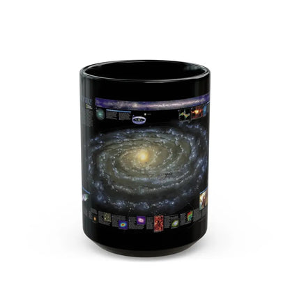 Space - Milky Way (2002) (Map) Black Coffee Mug 15oz - Go Mug Yourself