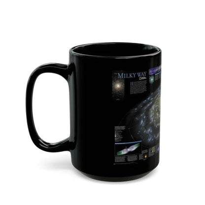 Space - Milky Way (2002) (Map) Black Coffee Mug - Go Mug Yourself