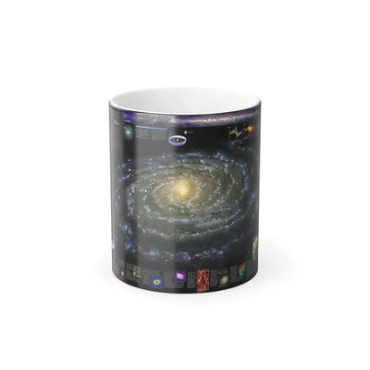 Space - Milky Way (2002) (Map) Color Changing Mug 11oz Default Title 11oz - Go Mug Yourself