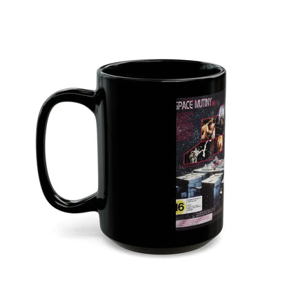 SPACE MUTINY REB BROWN (VHS COVER) - Black Coffee Mug - Go Mug Yourself