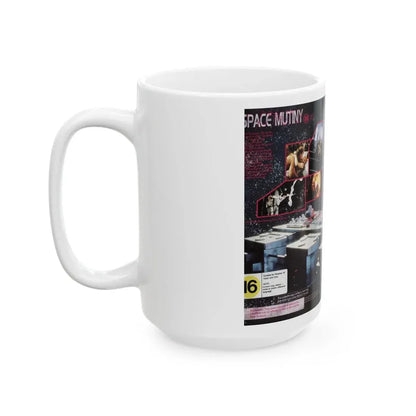 SPACE MUTINY REB BROWN (VHS COVER) - White Coffee Mug - Go Mug Yourself