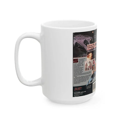 SPACE MUTINY (VHS COVER) - White Coffee Mug - Go Mug Yourself