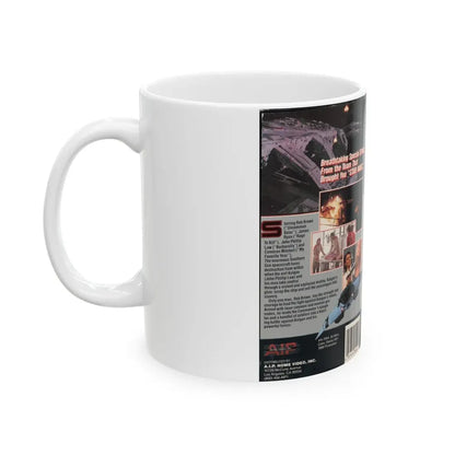 SPACE MUTINY (VHS COVER) - White Coffee Mug - Go Mug Yourself