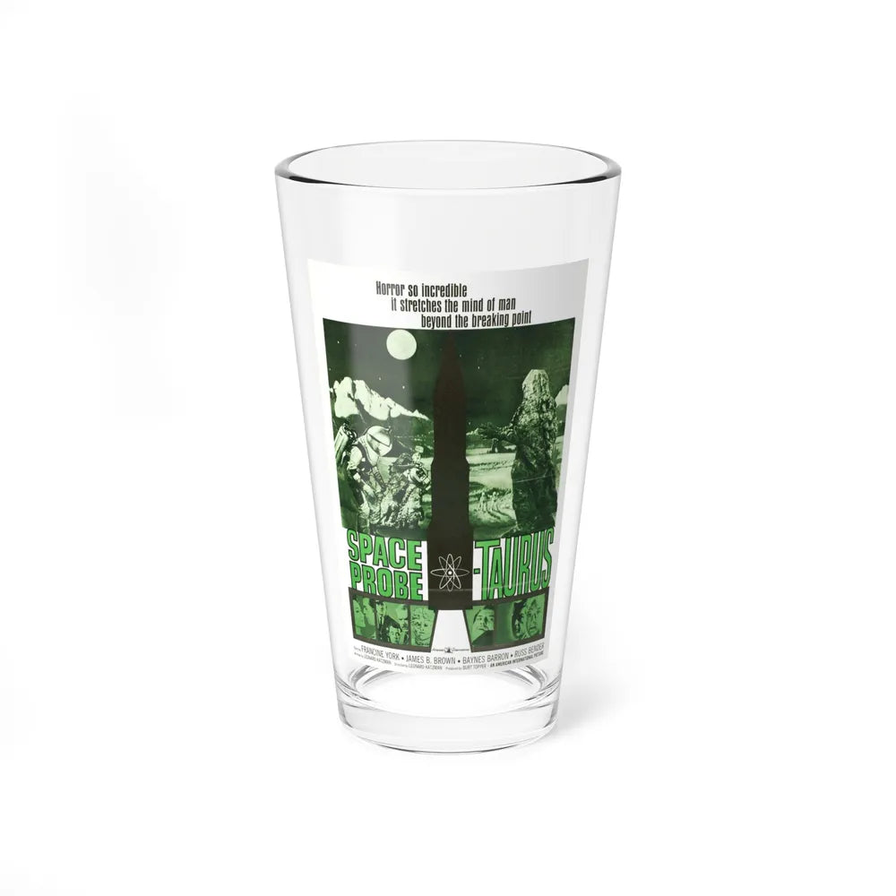 SPACE PROBE TAURUS 1965 Movie Poster - Pint Glass 16oz-16oz-Go Mug Yourself