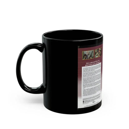 SPACE RAIDERS SCIENCE FICTION (VHS COVER) - Black Coffee Mug - Go Mug Yourself