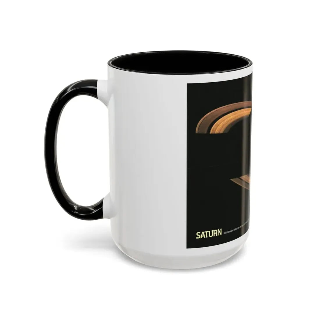 Space - Saturn (1981) (Map) Accent Coffee Mug - Go Mug Yourself