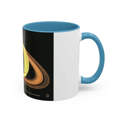 Space - Saturn (1981) (Map) Accent Coffee Mug - Go Mug Yourself