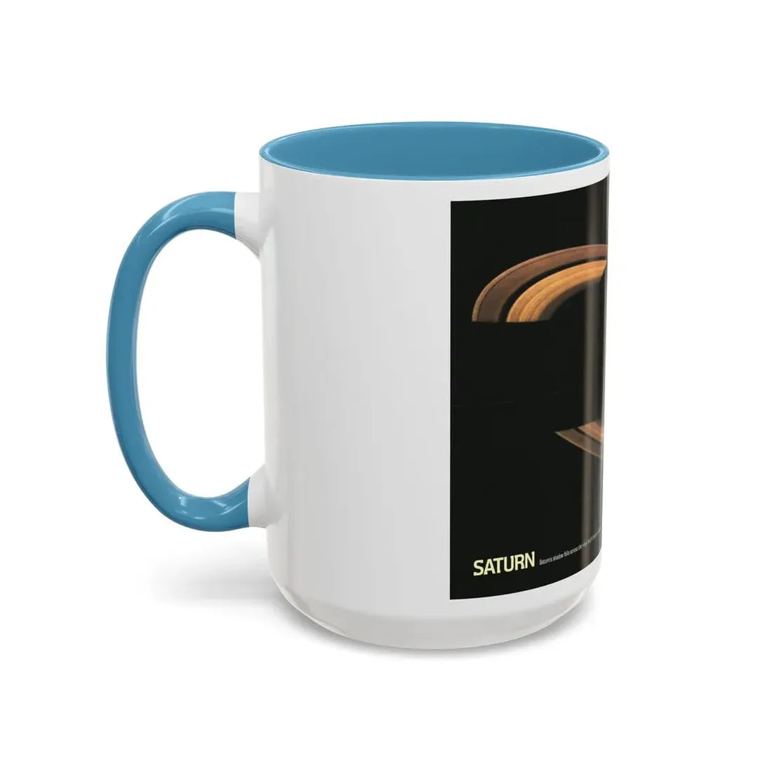 Space - Saturn (1981) (Map) Accent Coffee Mug - Go Mug Yourself