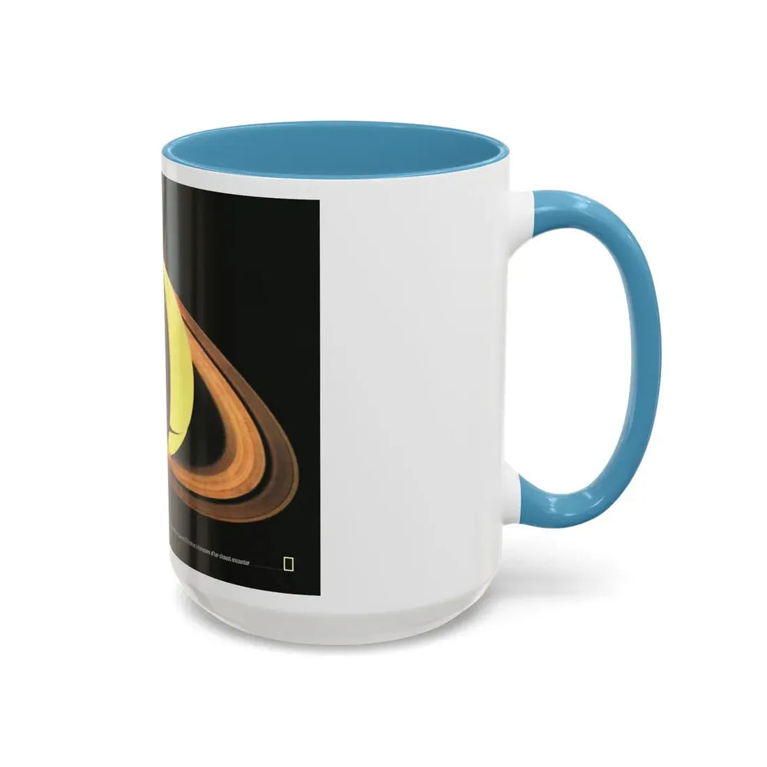 Space - Saturn (1981) (Map) Accent Coffee Mug - Go Mug Yourself