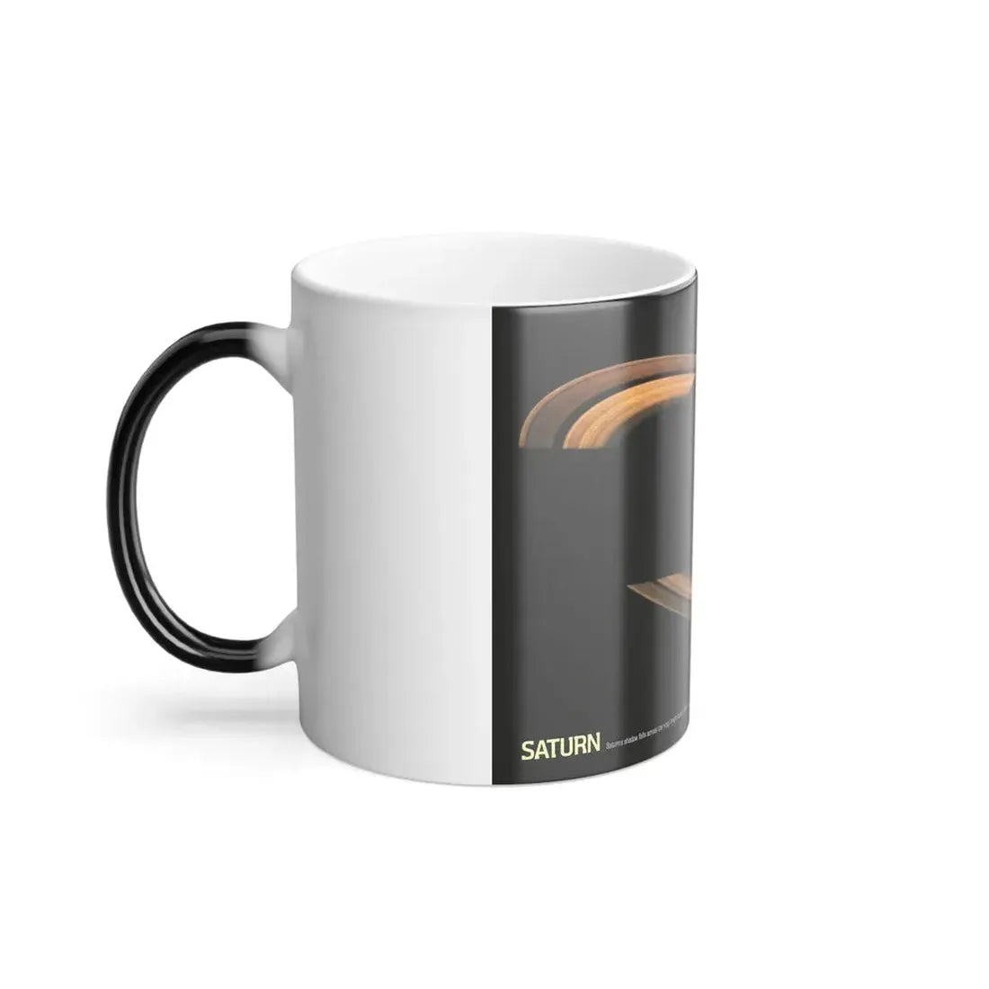 Space - Saturn (1981) (Map) Color Changing Mug 11oz - Go Mug Yourself