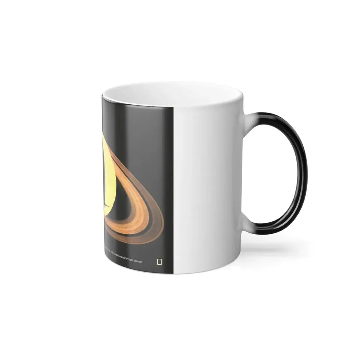Space - Saturn (1981) (Map) Color Changing Mug 11oz - Go Mug Yourself