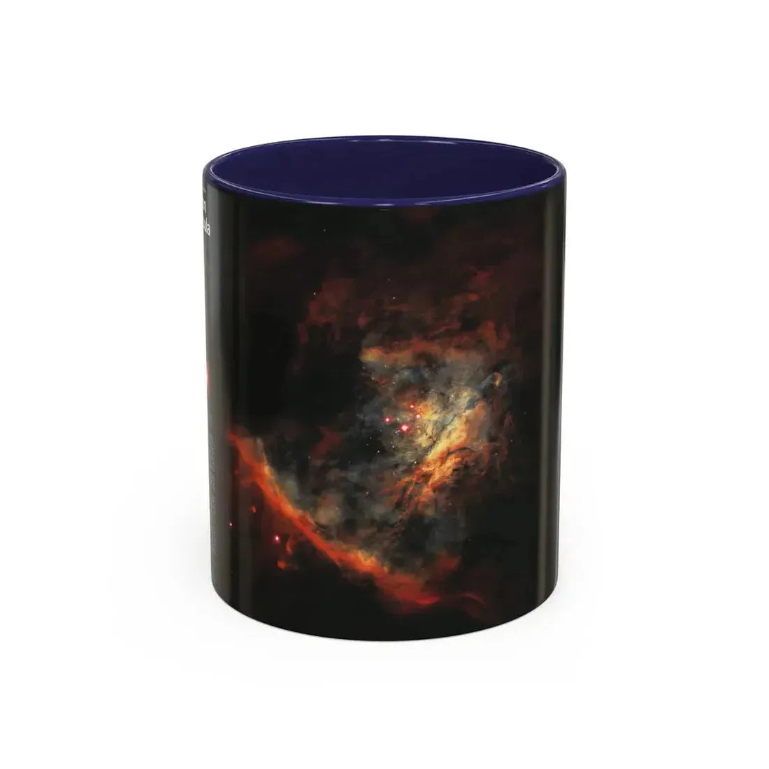 Space - Star Birth in the Orion Nebula (1995) (Map) Accent Coffee Mug 11oz Navy - Go Mug Yourself
