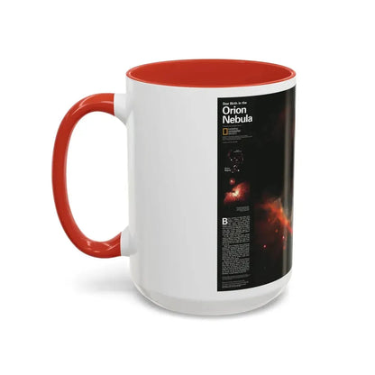 Space - Star Birth in the Orion Nebula (1995) (Map) Accent Coffee Mug - Go Mug Yourself