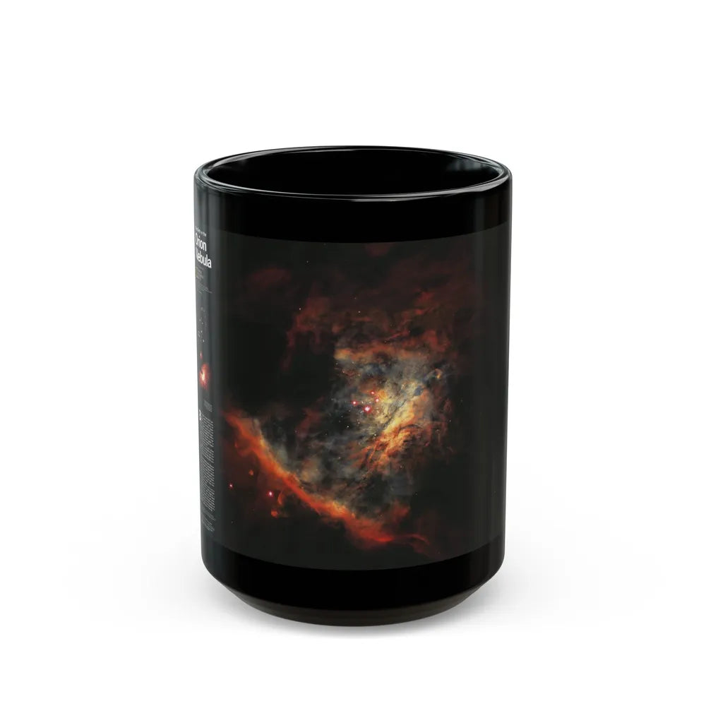 Space - Star Birth in the Orion Nebula (1995) (Map) Black Coffee Mug-15oz-Go Mug Yourself