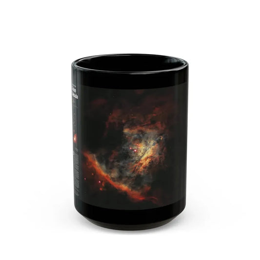 Space - Star Birth in the Orion Nebula (1995) (Map) Black Coffee Mug 15oz - Go Mug Yourself