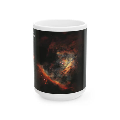 Space - Star Birth in the Orion Nebula (1995) (Map) White Coffee Mug-15oz-Go Mug Yourself