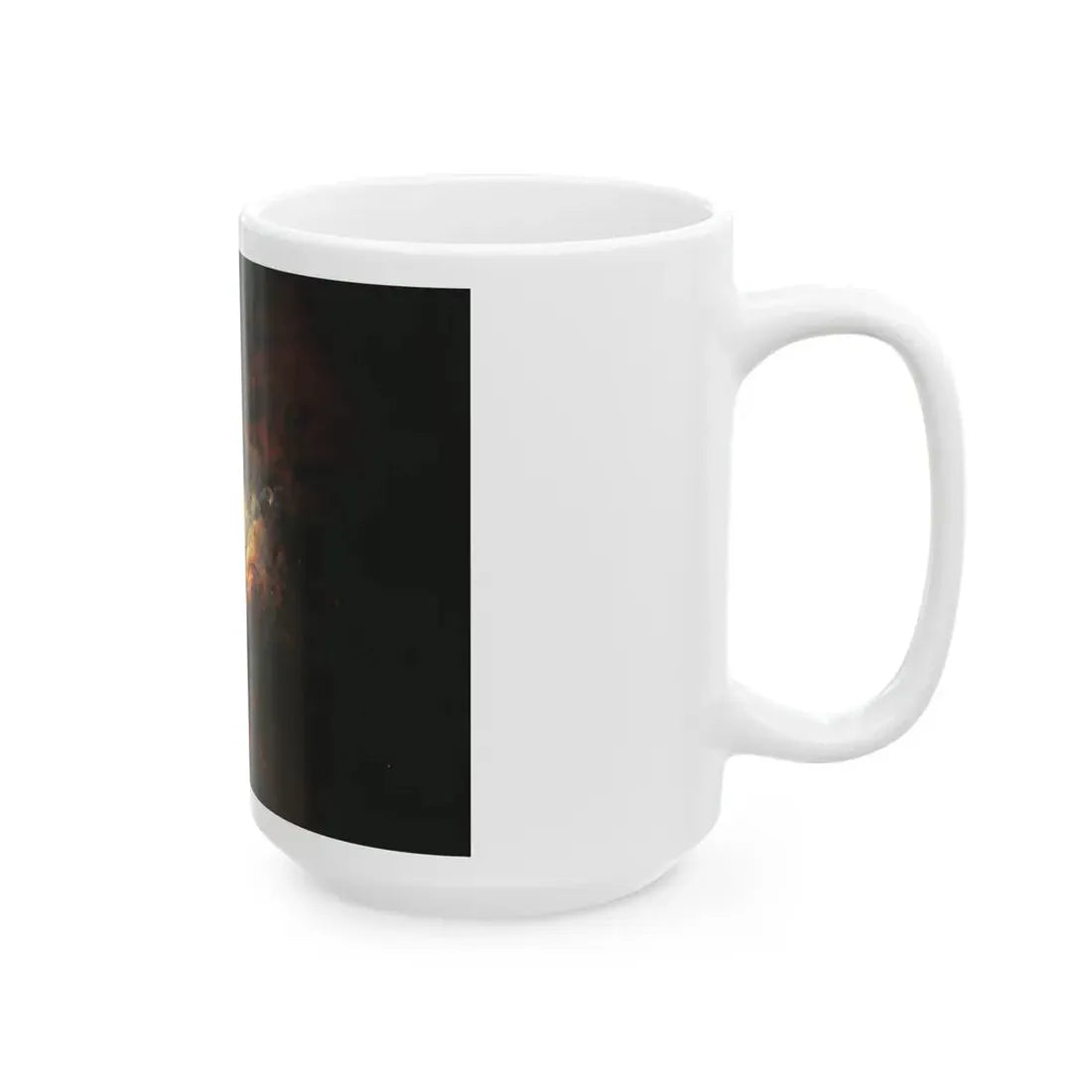 Space - Star Birth in the Orion Nebula (1995) (Map) White Coffee Mug - Go Mug Yourself