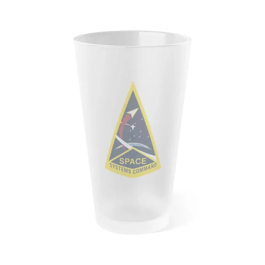 Space Systems Command (U.S. Space Force) Frosted Pint Glass 16oz Default Title - Go Mug Yourself