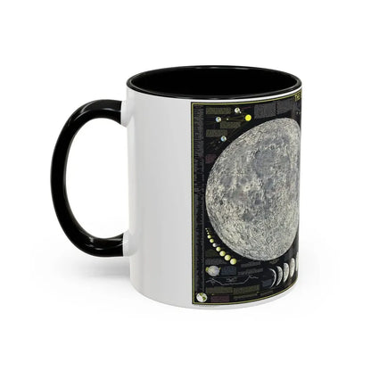Space - The Moon (1969) (Map) Accent Coffee Mug - Go Mug Yourself
