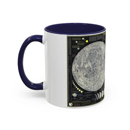 Space - The Moon (1969) (Map) Accent Coffee Mug - Go Mug Yourself