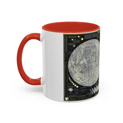 Space - The Moon (1969) (Map) Accent Coffee Mug - Go Mug Yourself