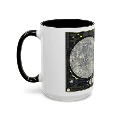 Space - The Moon (1969) (Map) Accent Coffee Mug - Go Mug Yourself