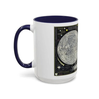 Space - The Moon (1969) (Map) Accent Coffee Mug - Go Mug Yourself
