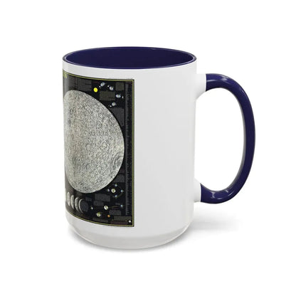 Space - The Moon (1969) (Map) Accent Coffee Mug - Go Mug Yourself