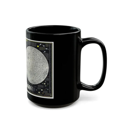 Space - The Moon (1969) (Map) Black Coffee Mug - Go Mug Yourself