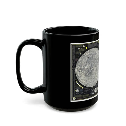 Space - The Moon (1969) (Map) Black Coffee Mug - Go Mug Yourself