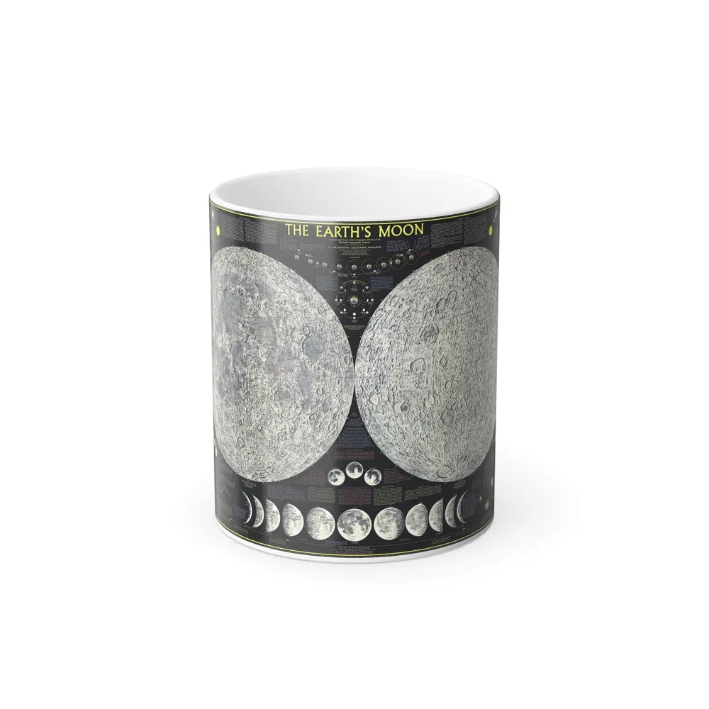 Space - The Moon (1969) (Map) Color Changing Mug 11oz-11oz-Go Mug Yourself