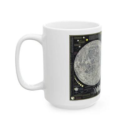 Space - The Moon (1969) (Map) White Coffee Mug-Go Mug Yourself