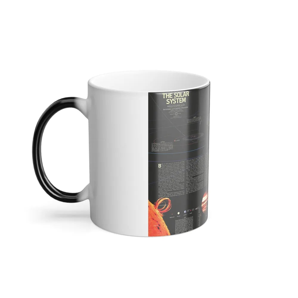 Space - The Solar System (1981) (Map) Color Changing Mug 11oz-Go Mug Yourself