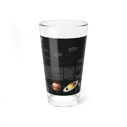 Space - The Solar System (1981) (Map) Pint Glass 16oz - Go Mug Yourself