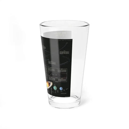 Space - The Solar System (1981) (Map) Pint Glass 16oz - Go Mug Yourself