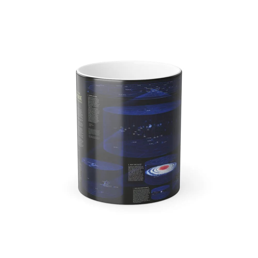 Space - The Universe - Through Time and Space (1983) (Map) Color Changing Mug 11oz-Go Mug Yourself