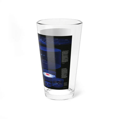 Space - The Universe - Through Time and Space (1983) (Map) Pint Glass 16oz-Go Mug Yourself