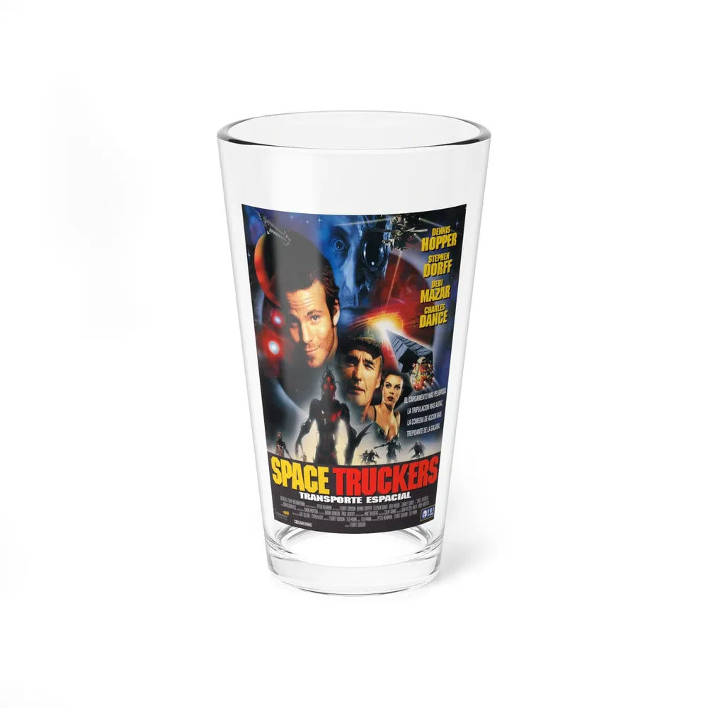 SPACE TRUCKERS 1996 Movie Poster - Pint Glass 16oz-16oz-Go Mug Yourself