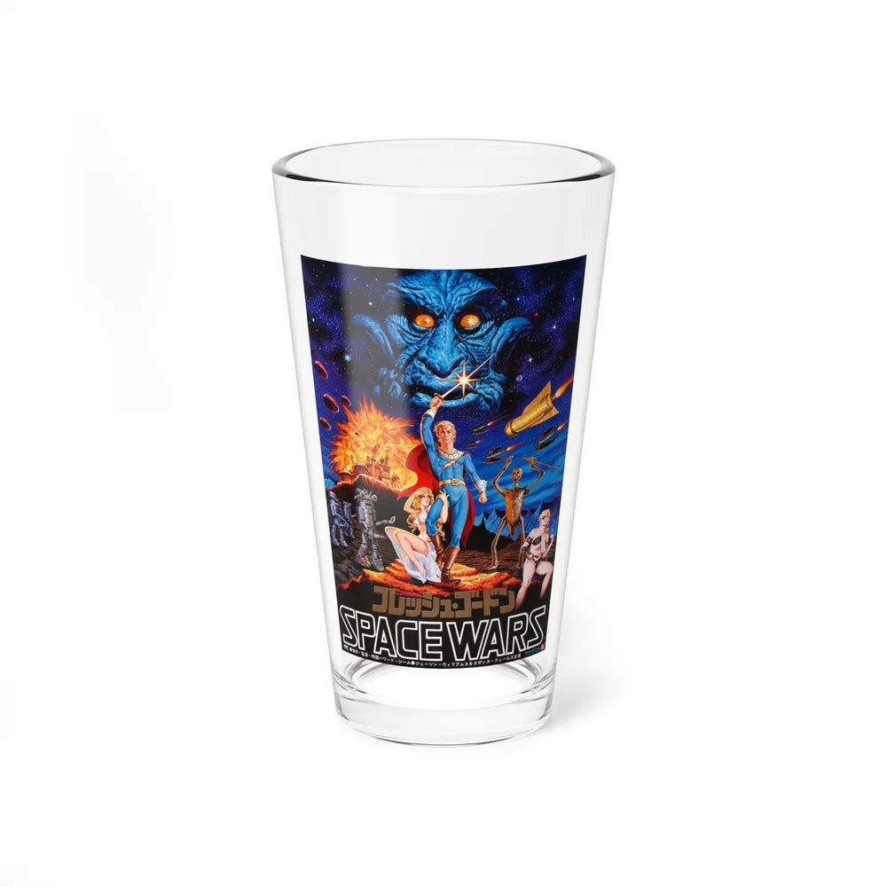 SPACE WARS (FLESH GORDON JAPANESE) 1974 Movie Poster - Pint Glass 16oz-16oz-Go Mug Yourself