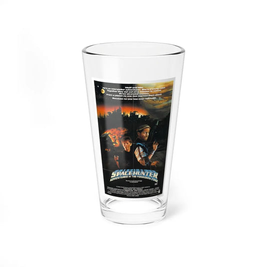 SPACEHUNTER - ADVENTURES IN THE FORBIDDEN ZONE 1983 Movie Poster - Pint Glass 16oz-16oz-Go Mug Yourself