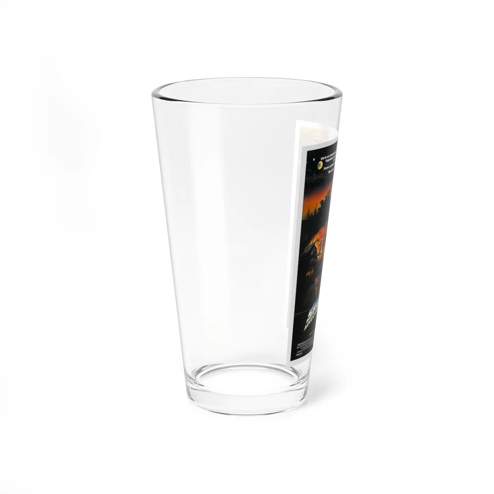 SPACEHUNTER - ADVENTURES IN THE FORBIDDEN ZONE 1983 Movie Poster - Pint Glass 16oz-Go Mug Yourself