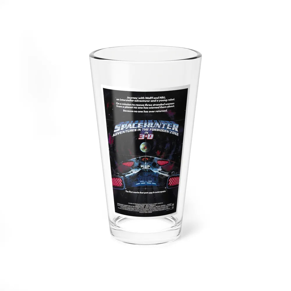 SPACEHUNTER - ADVENTURES IN THE FORBIDDEN ZONE (2) 1983 Movie Poster - Pint Glass 16oz-16oz-Go Mug Yourself