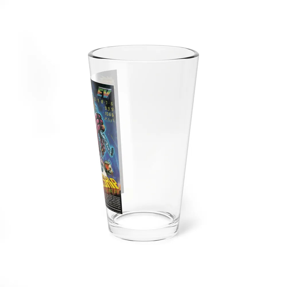 SPACESHIP (THE CREATURE WASN'T NICE) 1983 Movie Poster - Pint Glass 16oz-Go Mug Yourself